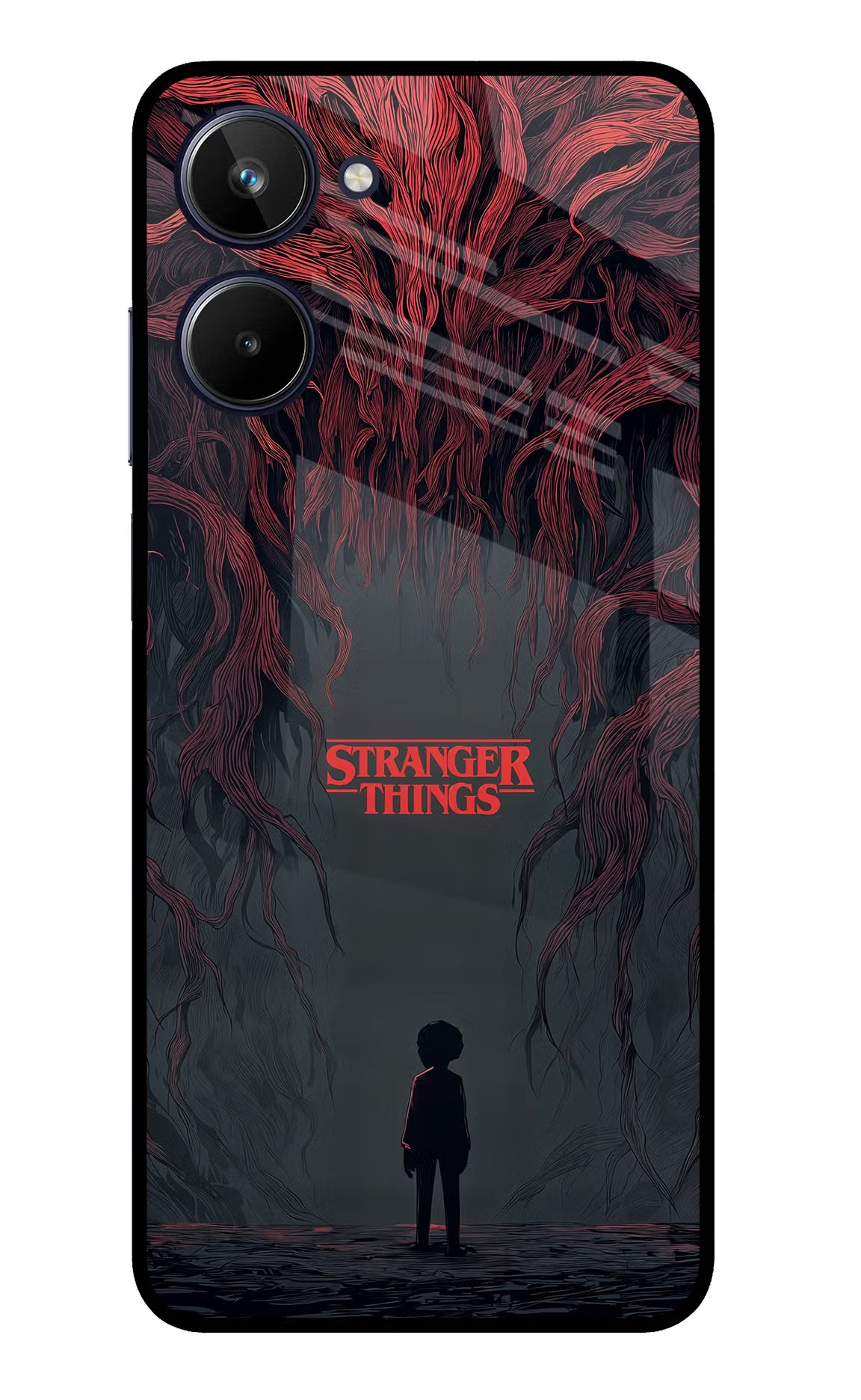 Ordinary Things Dark Side Realme 10 Glass Case Back Cover by Casekaro