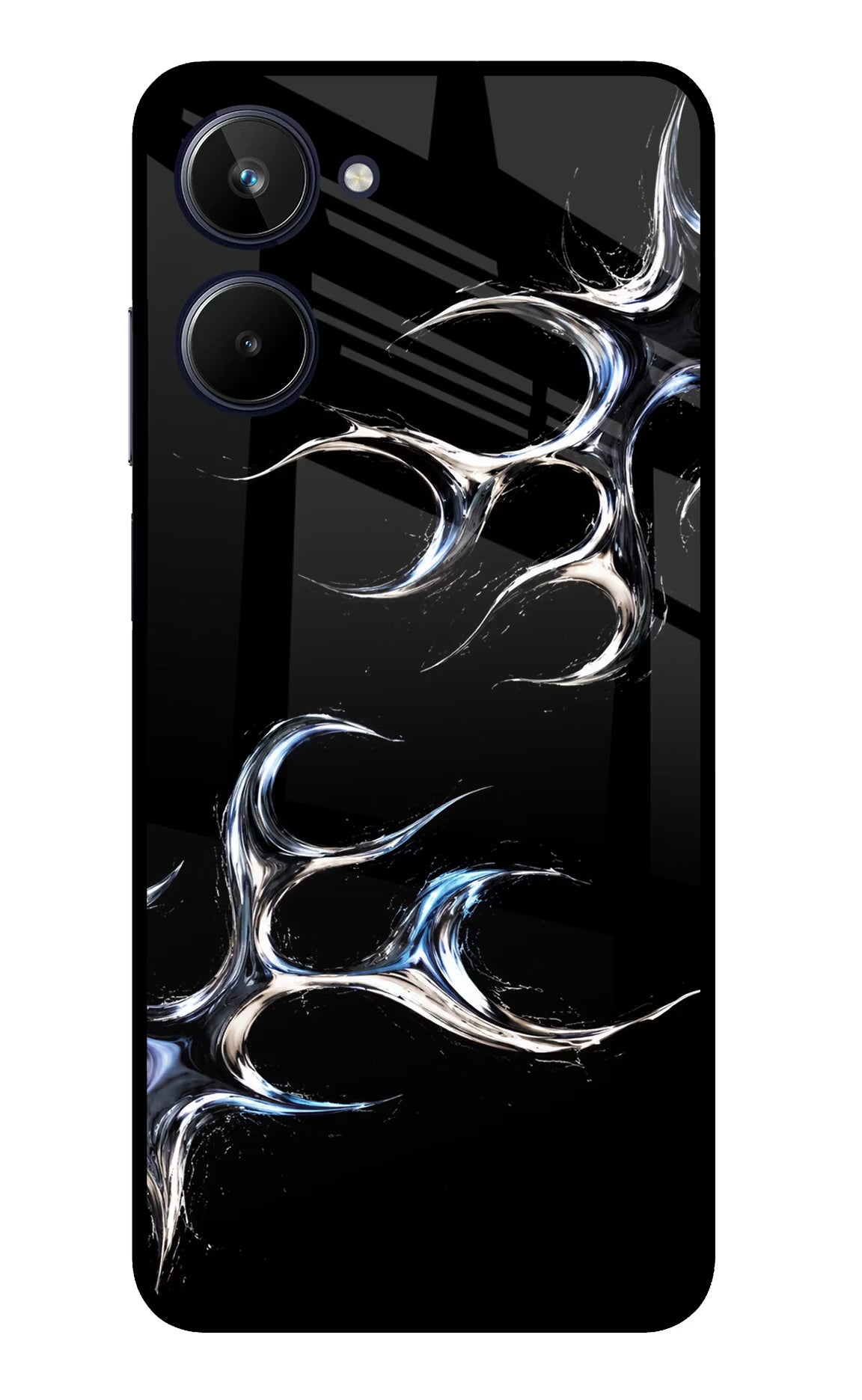 Chrome Tribal Realme 10 Glass Case