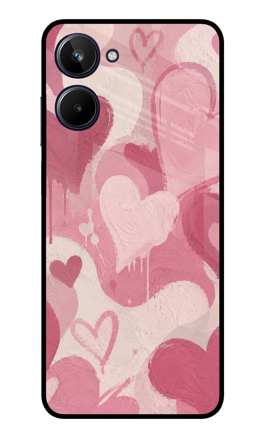Hearty case Realme 10 Glass Case