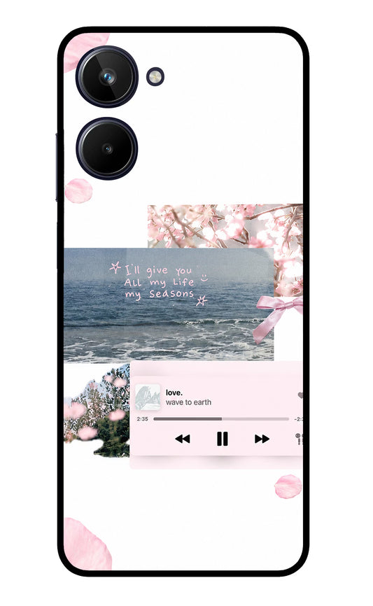Wave to earth Realme 10 Glass Case