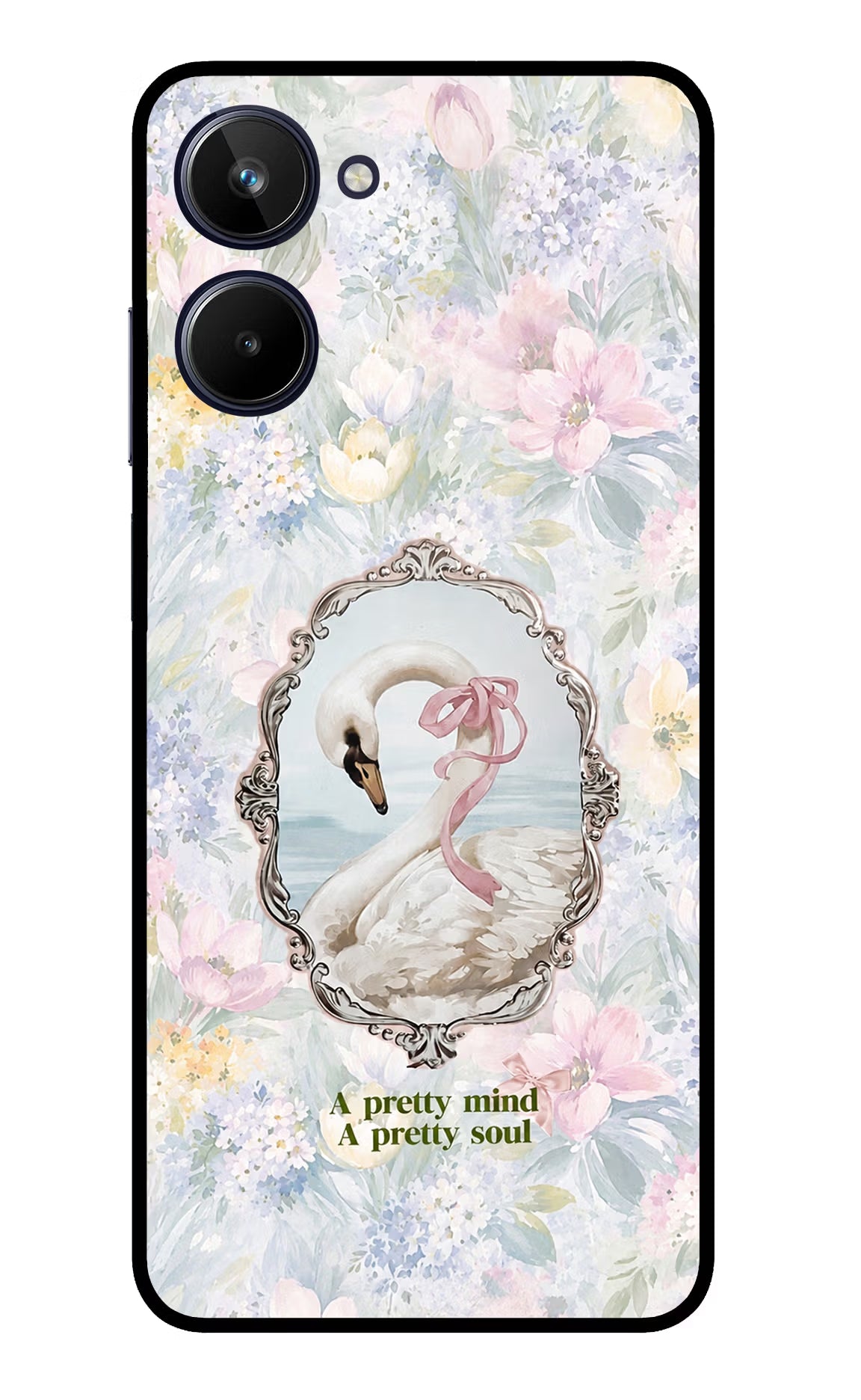 Pretty Mind Pretty Soul Realme 10 Glass Case