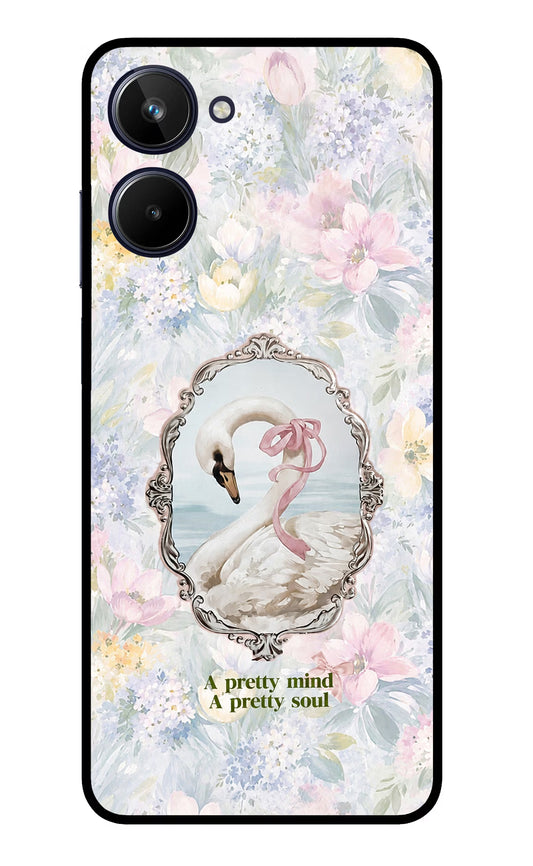 Pretty Mind Pretty Soul Realme 10 Glass Case