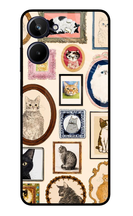 Mirror Cats Realme 10 Glass Case