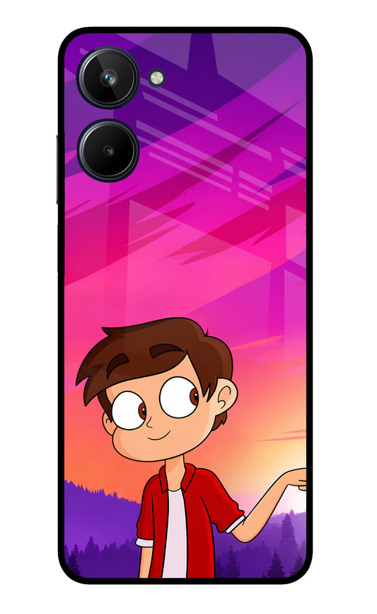Marco Sunset Realme 10 Glass Case