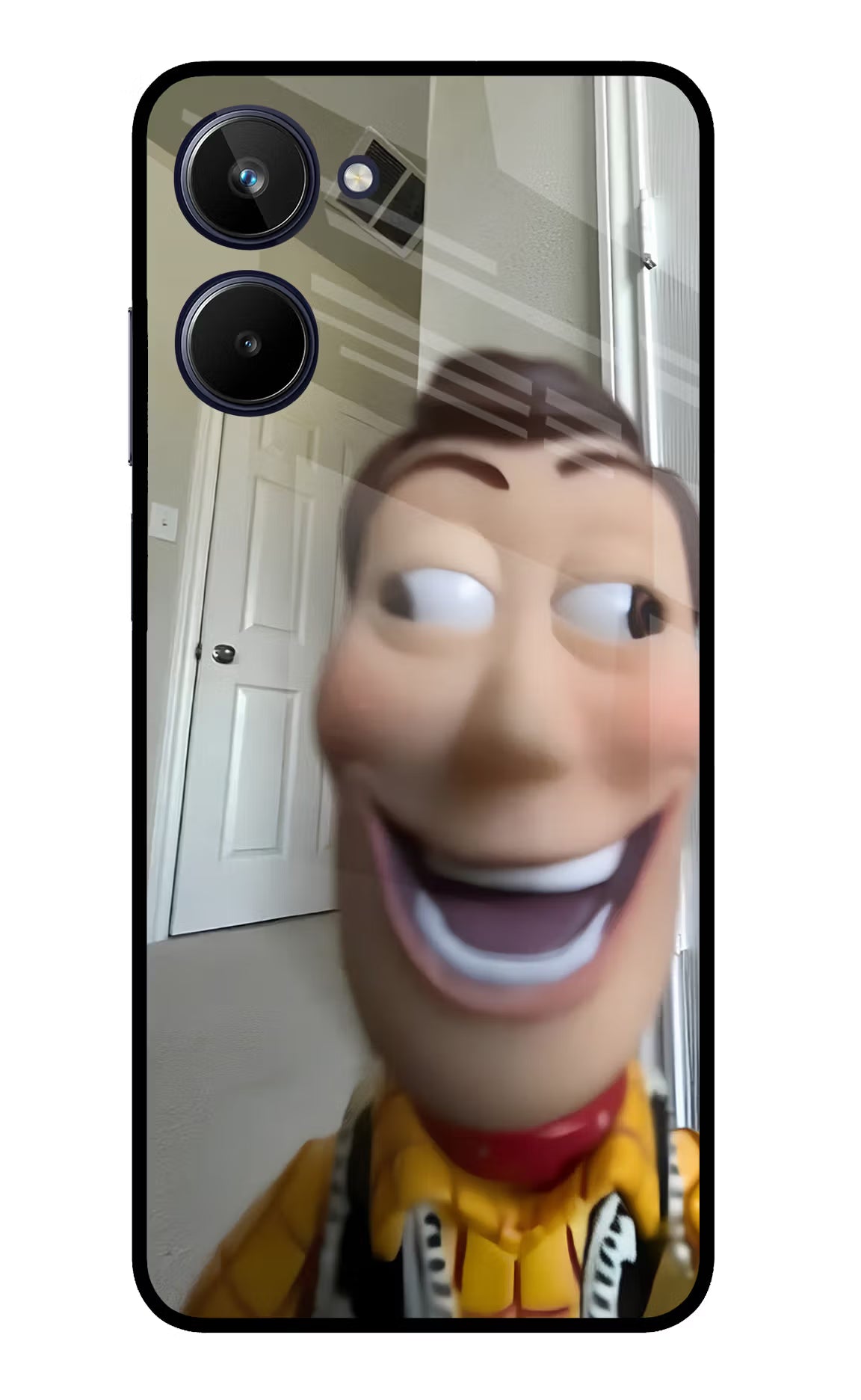 Side Eye Woody Realme 10 Glass Case