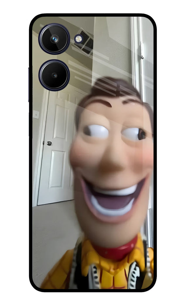 Side Eye Woody Realme 10 Glass Case