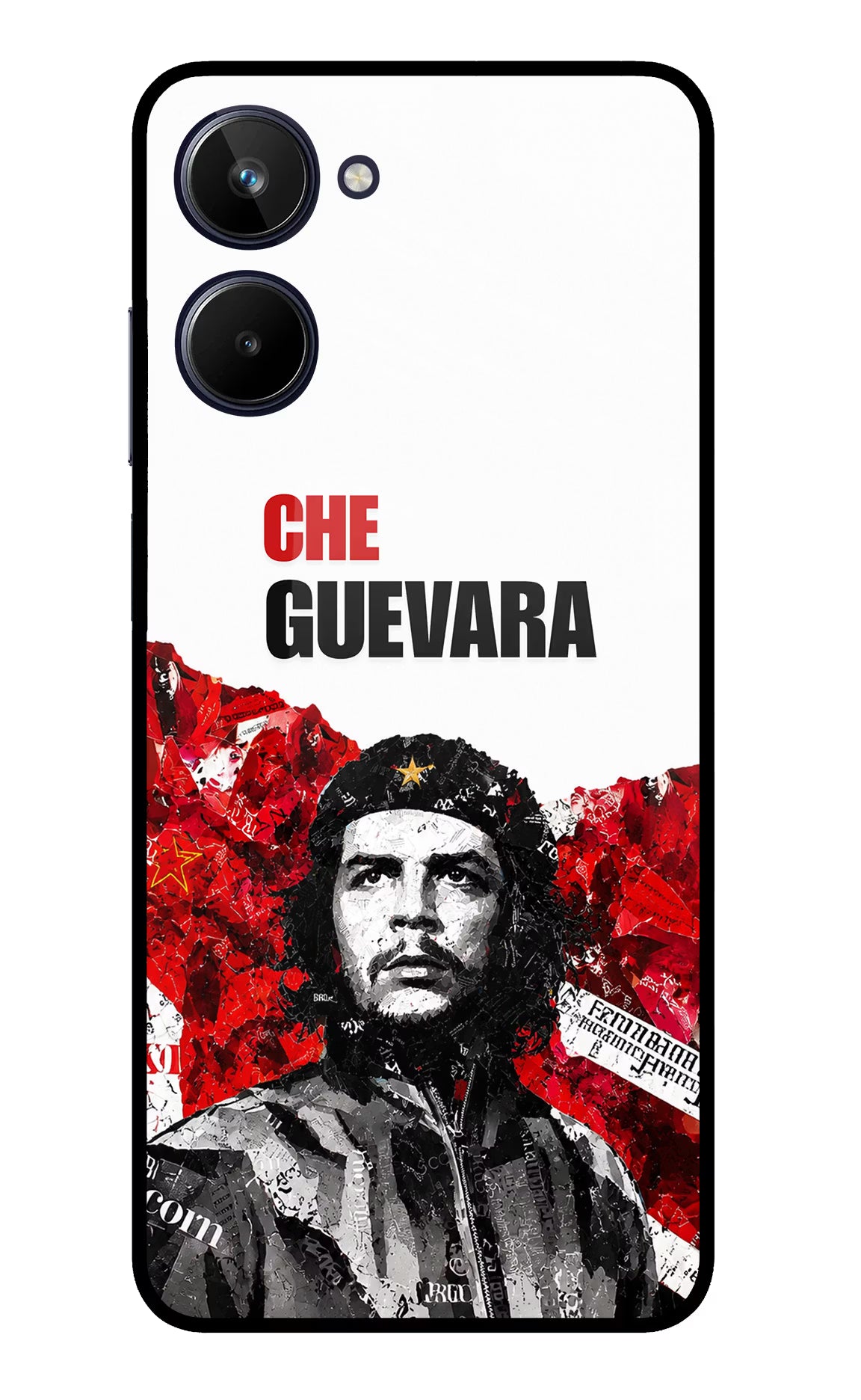 Che Guevara Revolution Realme 10 Glass Case