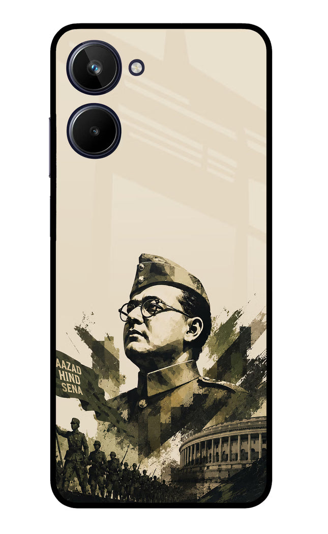 Netaji Rising Realme 10 Glass Case