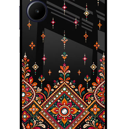 Noir Mehfil Realme 10 Glass Case