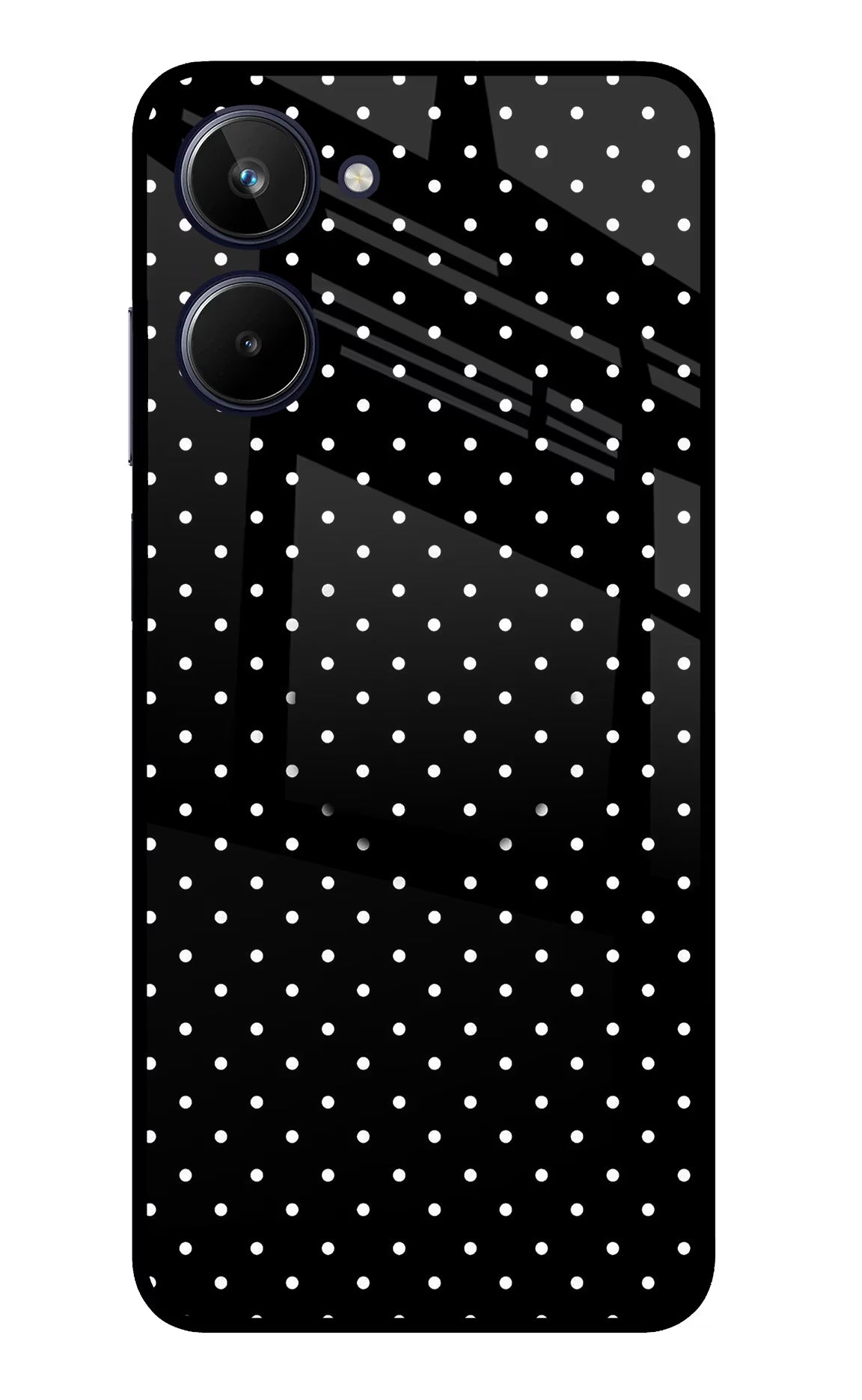 White Dots Realme 10 Pop Case by Casekaro