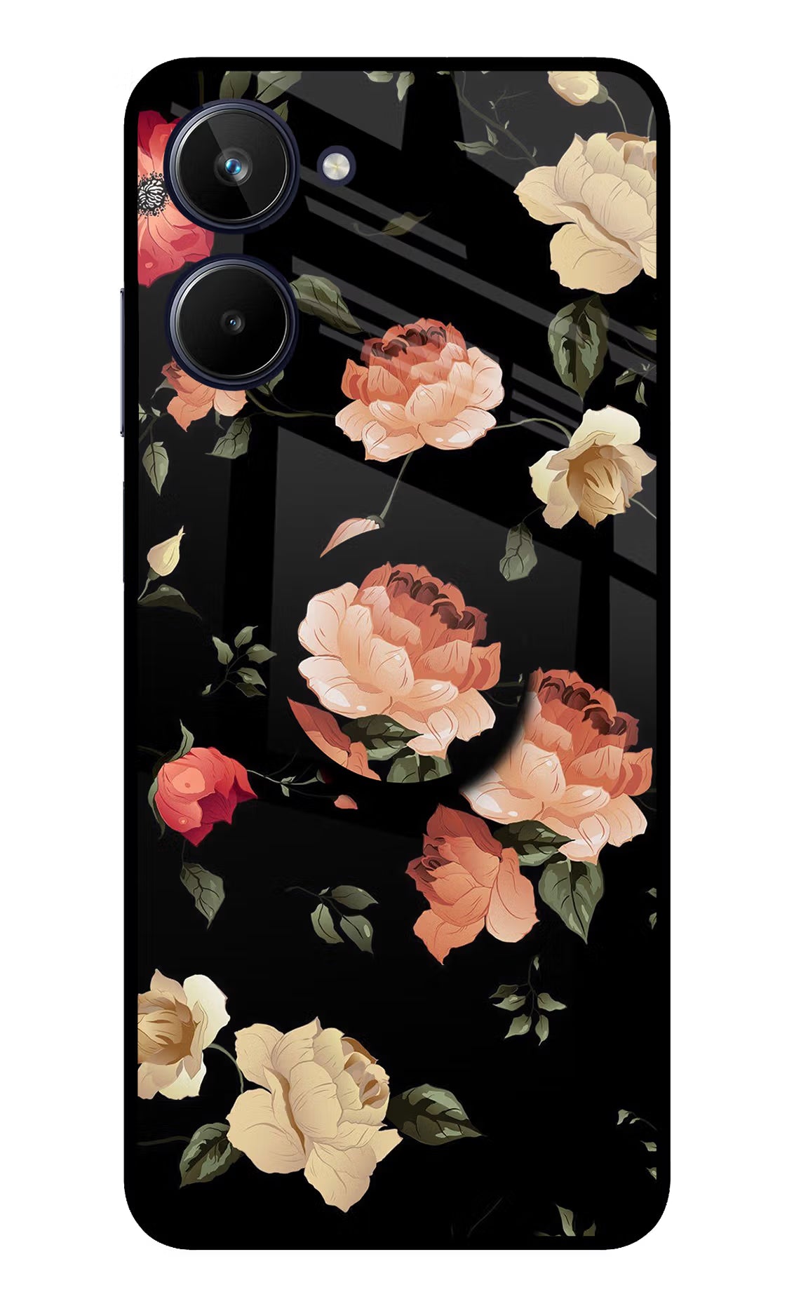 Flowers Realme 10 Pop Case by Casekaro
