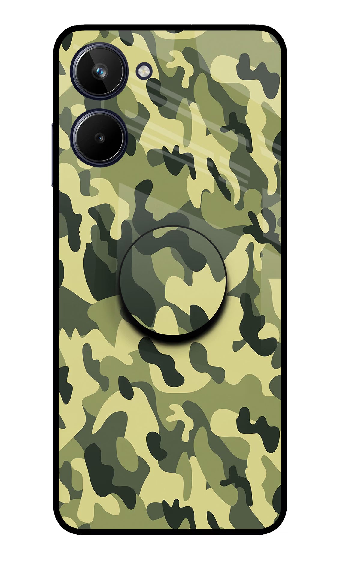 Camouflage Realme 10 Pop Case by Casekaro