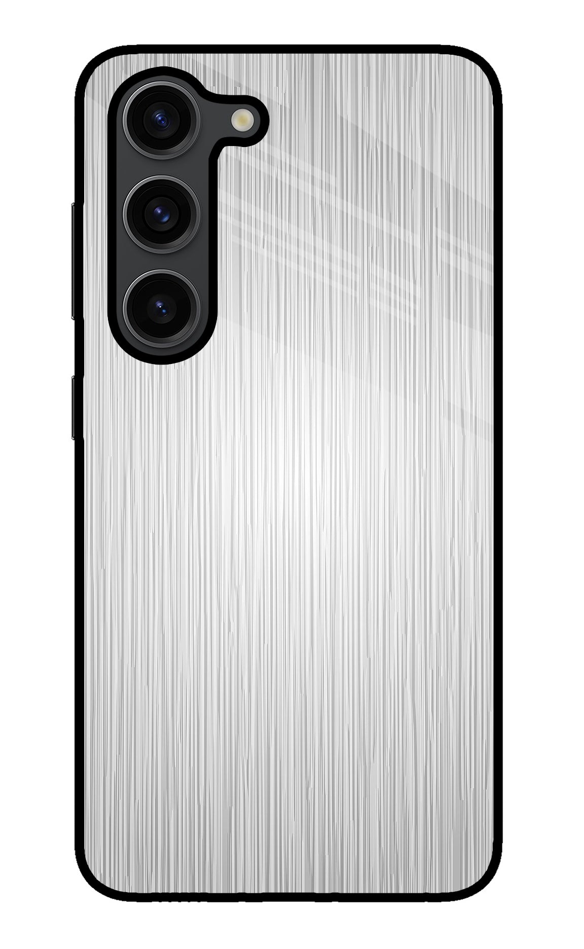 Wooden Grey Texture Samsung S23 Plus Glass Case