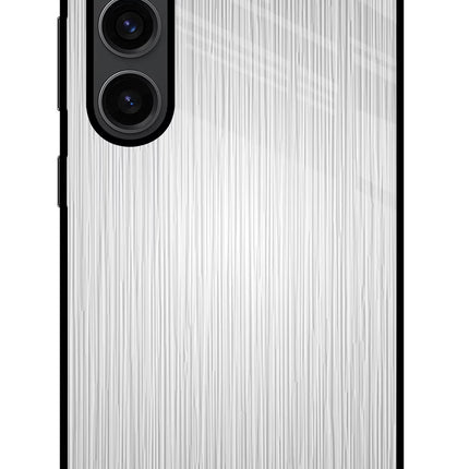 Wooden Grey Texture Samsung S23 Plus Glass Case Back Cover by Casekaro