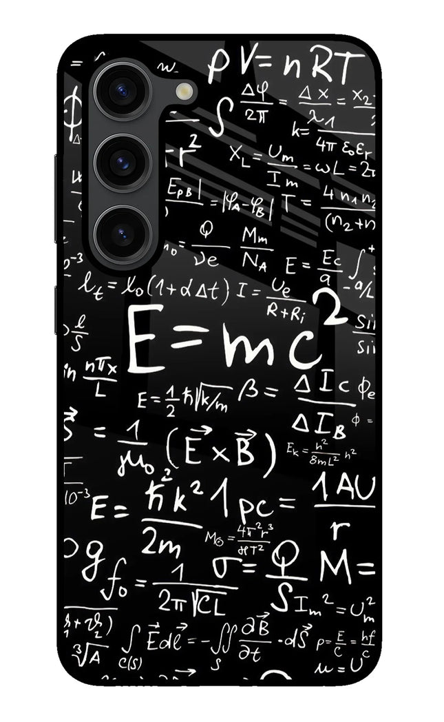 Physics Formula Samsung S23 Plus Glass Case