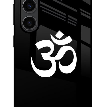 Om Samsung S23 Plus Glass Case Back Cover by Casekaro