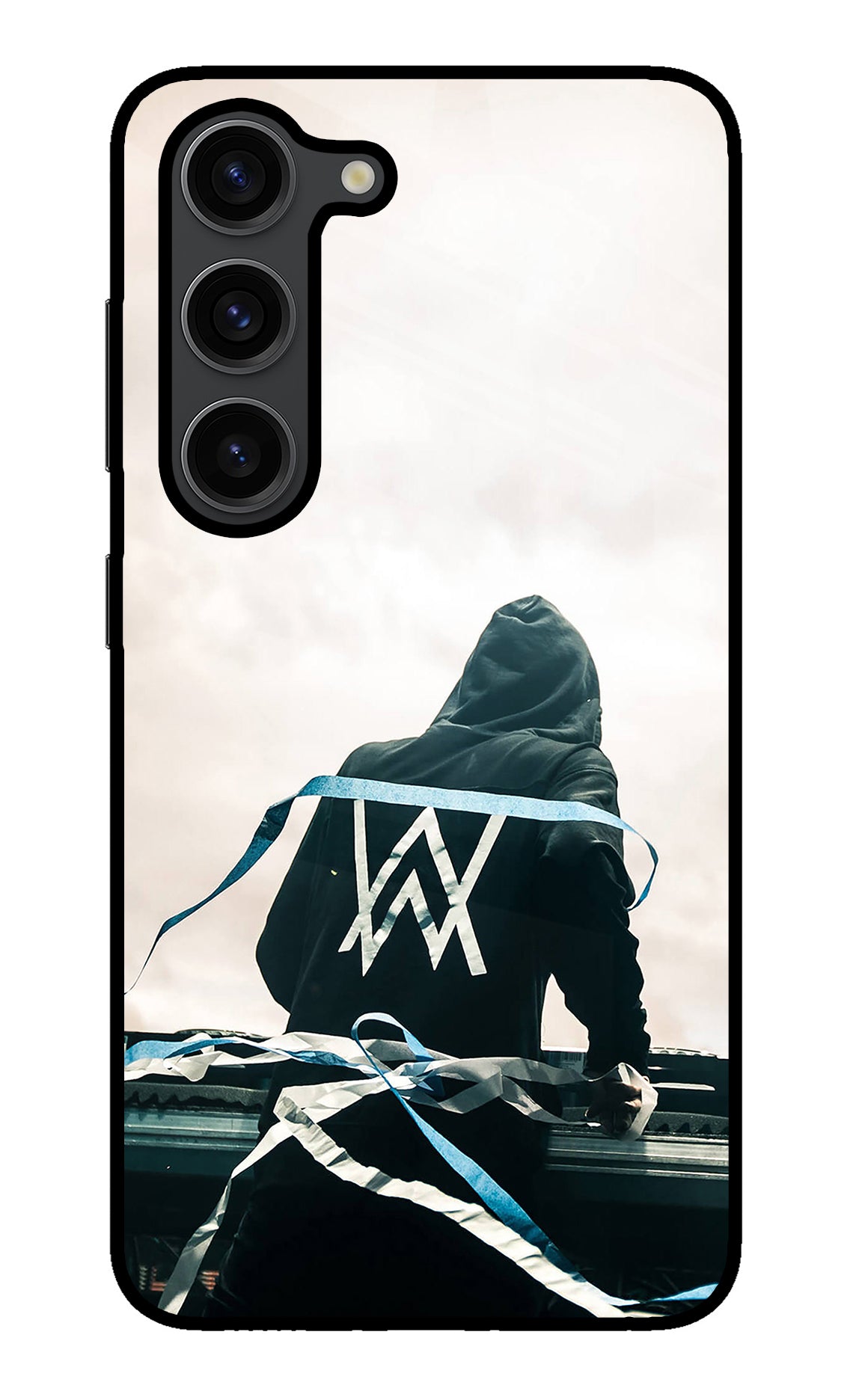 Alan Walker Samsung S23 Plus Glass Case