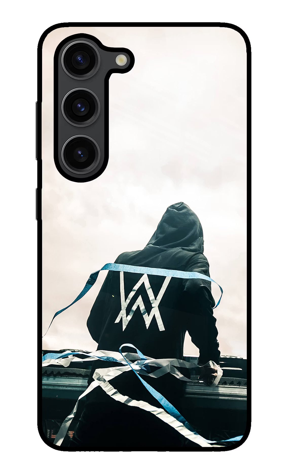 Alan Walker Samsung S23 Plus Glass Case Back Cover by Casekaro