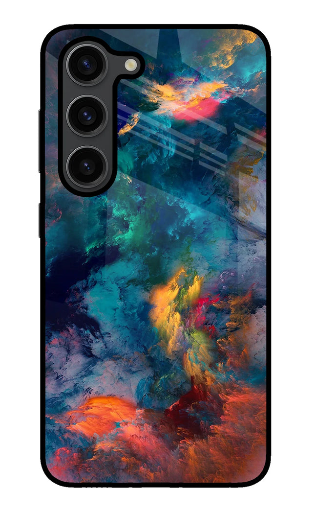 Artwork Paint Samsung S23 Plus Glass Case