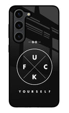 Go Fuck Yourself Samsung S23 Plus Glass Case