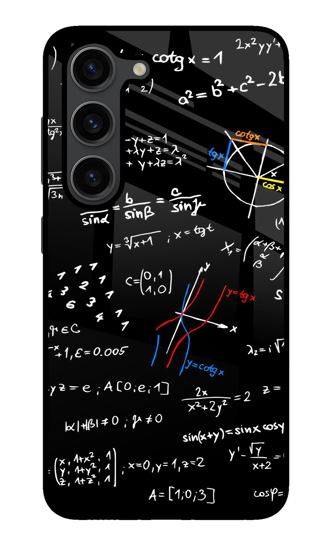 Mathematics Formula Samsung S23 Plus Back Cover