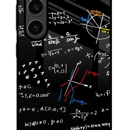Mathematics Formula Samsung S23 Plus Glass Case
