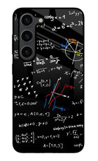 Mathematics Formula Samsung S23 Plus Glass Case
