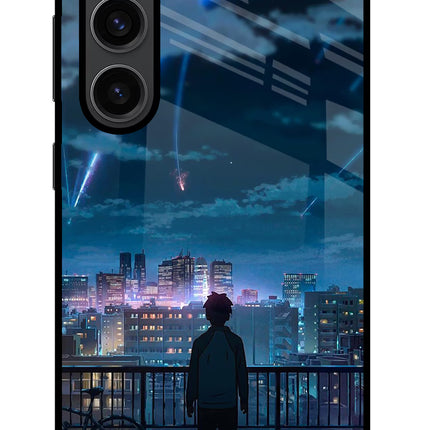 Anime Samsung S23 Plus Glass Case Back Cover by Casekaro