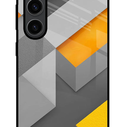Abstract Samsung S23 Plus Glass Case