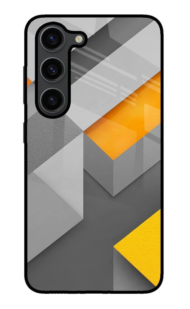 Abstract Samsung S23 Plus Glass Case