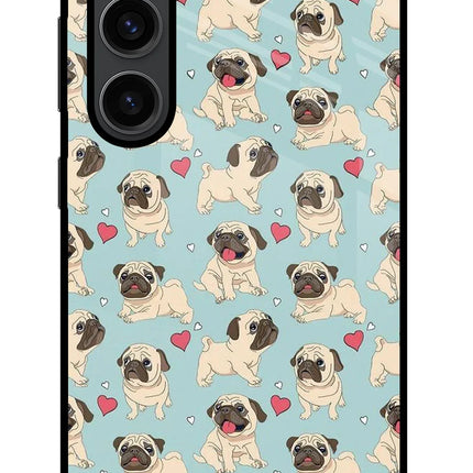 Pug Dog Samsung S23 Plus Glass Case