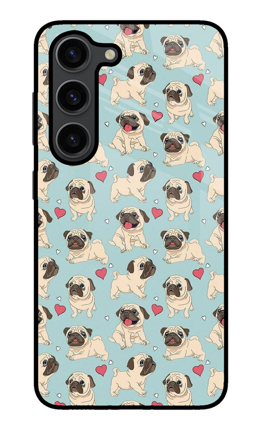 Pug Dog Samsung S23 Plus Glass Case