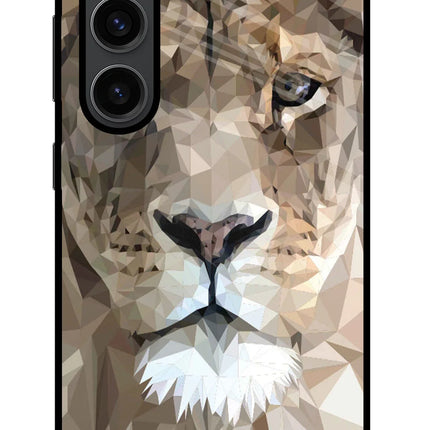 Lion Art Samsung S23 Plus Glass Case
