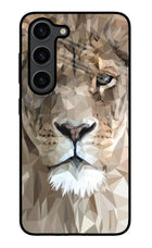 Lion Art Samsung S23 Plus Glass Case