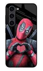 Deadpool Samsung S23 Plus Glass Case