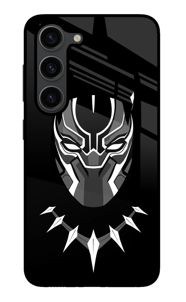 Black Panther Samsung S23 Plus Glass Case