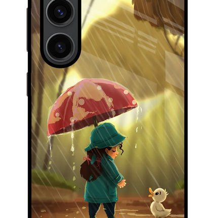 Rainy Day Samsung S23 Plus Glass Case