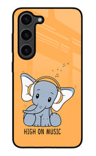 High On Music Samsung S23 Plus Glass Case