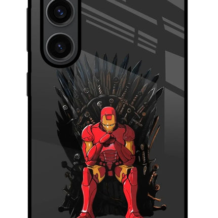 Ironman Throne Samsung S23 Plus Glass Case