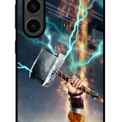 Thor Hammer Mjolnir Samsung S23 Plus Glass Case