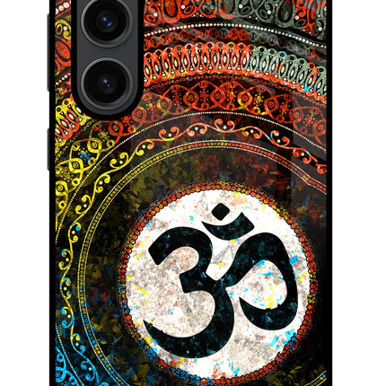Om Cultural Samsung S23 Plus Glass Case