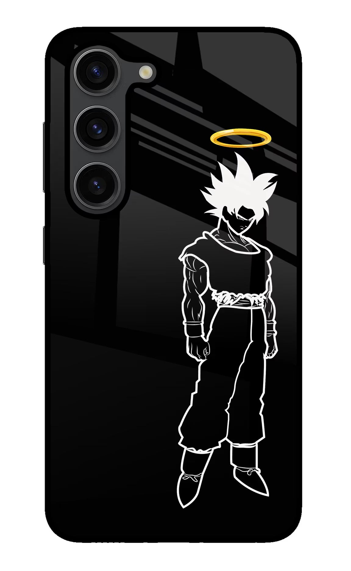 DBS Character Samsung S23 Plus Glass Case Back Cover by Casekaro