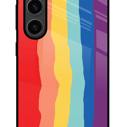 Rainbow Samsung S23 Plus Glass Case