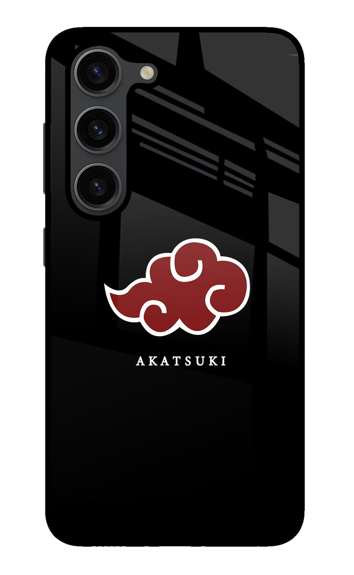 Akatsuki Samsung S23 Plus Glass Case Back Cover by Casekaro