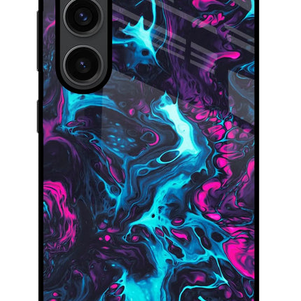 Abstract Samsung S23 Plus Glass Case