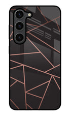 Geometric Pattern Samsung S23 Plus Glass Case
