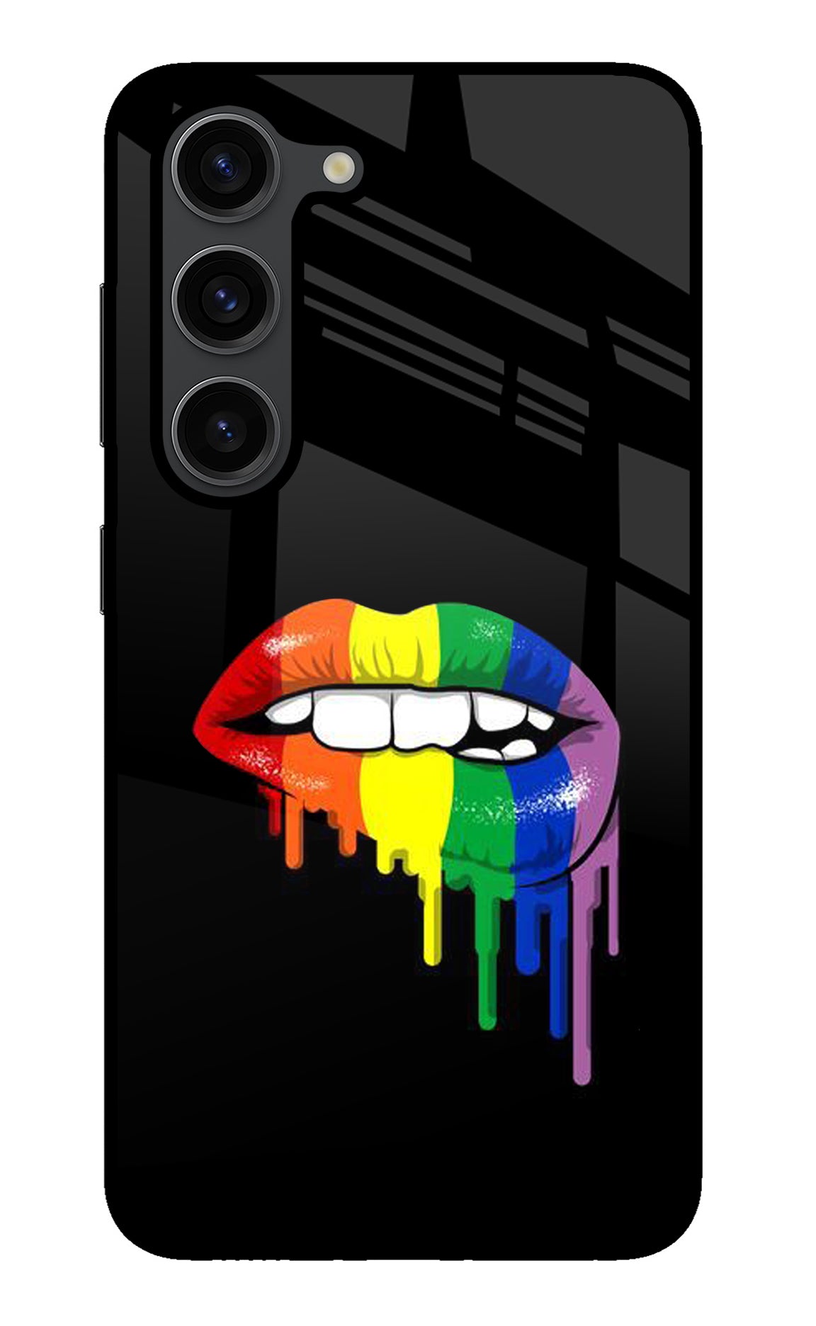Lips Biting Samsung S23 Plus Back Cover