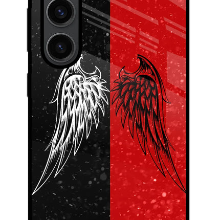 Wings Samsung S23 Plus Glass Case