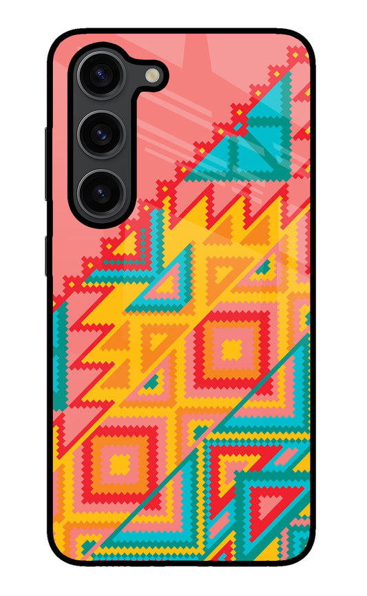 Aztec Tribal Samsung S23 Plus Glass Case