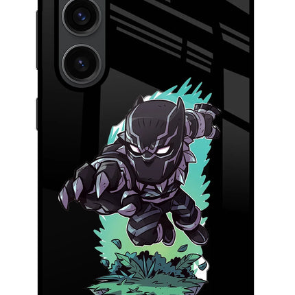 Black Panther Samsung S23 Plus Glass Case
